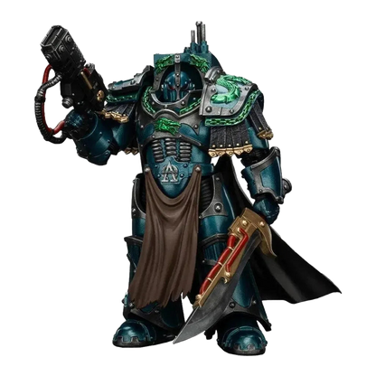 Warhammer: The Horus Heresy: Alpha Legion: Legion Praetor in Cataphractii Terminator Armour: Joy Toy - Joy Toy Action Figures