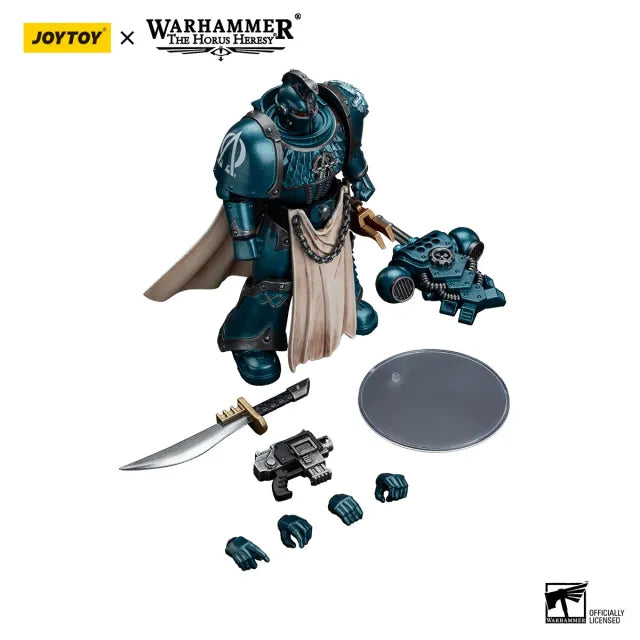 Warhammer: The Horus Heresy: Alpha Legion: Legion Praetor with Power Sword: Action Figure: Joy Toy Joy Toy