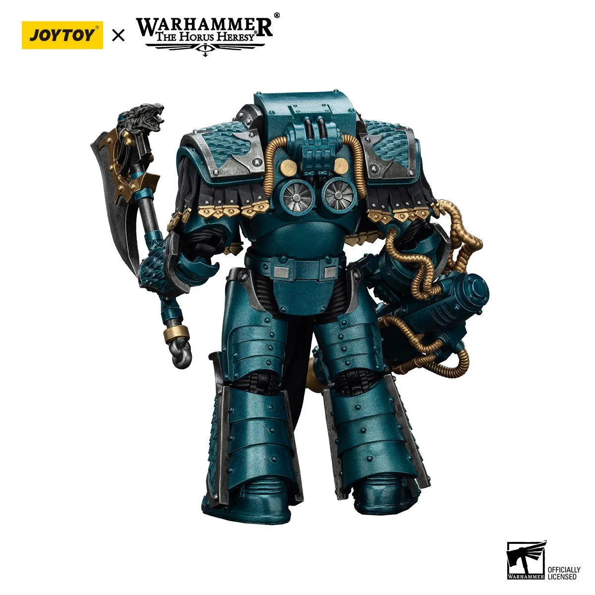 Warhammer: The Horus Heresy: Alpha Legion: Lernaean Terminator with Conversion Beam - Joy Toy Action Figures