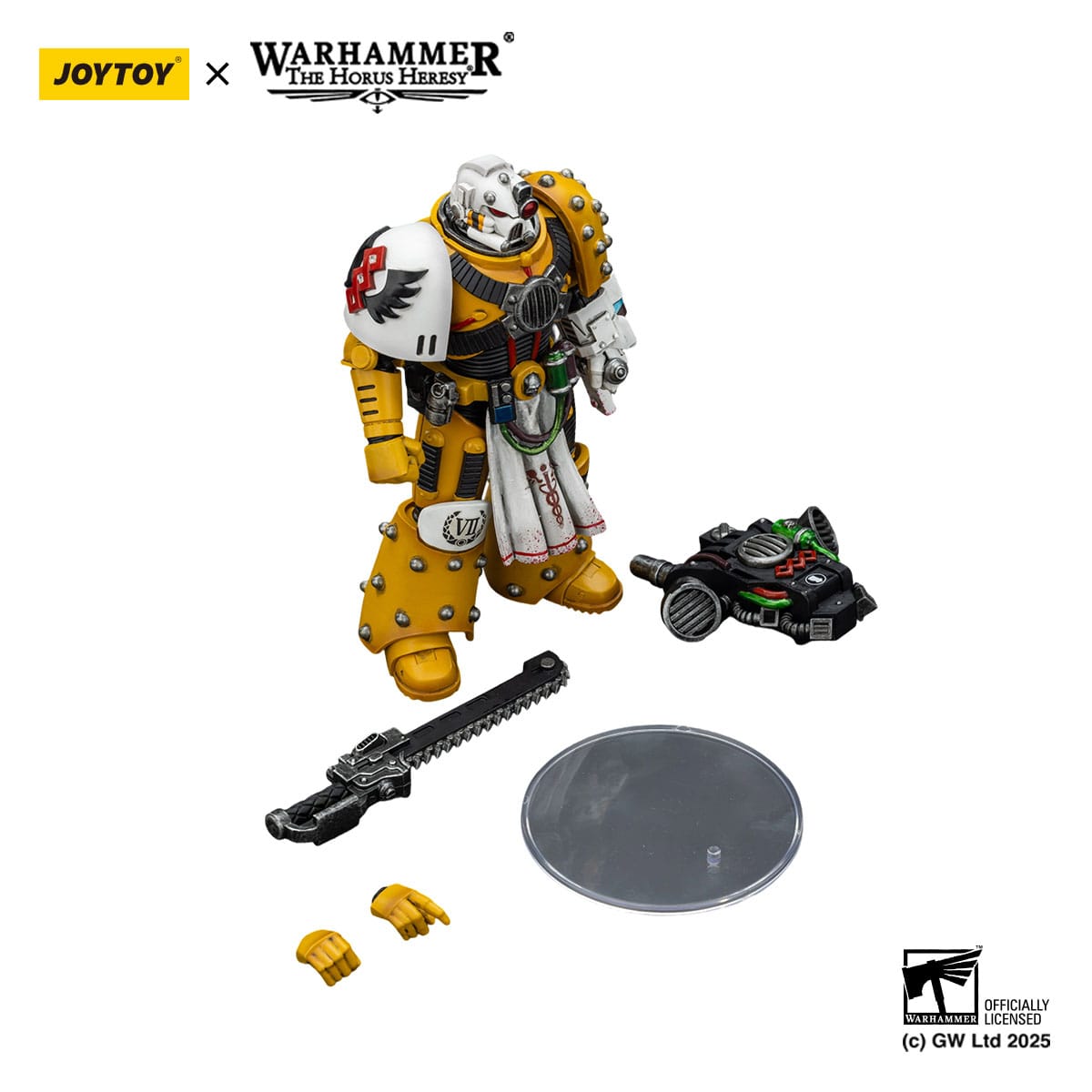 Warhammer: The Horus Heresy: Imperial Fists: Legion Apothecary: Action Figure - Joy Toy Action Figure