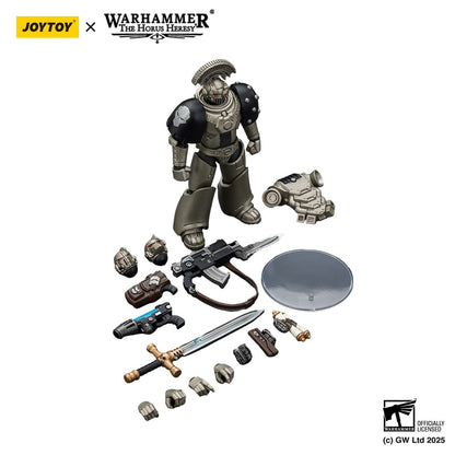 Warhammer: The Horus Heresy: Iron Warriors: MKVI Tactical Sergeant with Power Sword and Plasma Pistol: Action Figure: Joy Toy - Joy Toy Action Figure