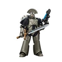 Warhammer: The Horus Heresy: Iron Warriors: MKVI Tactical Sergeant with Power Sword and Plasma Pistol - Joy Toy Action Figures
