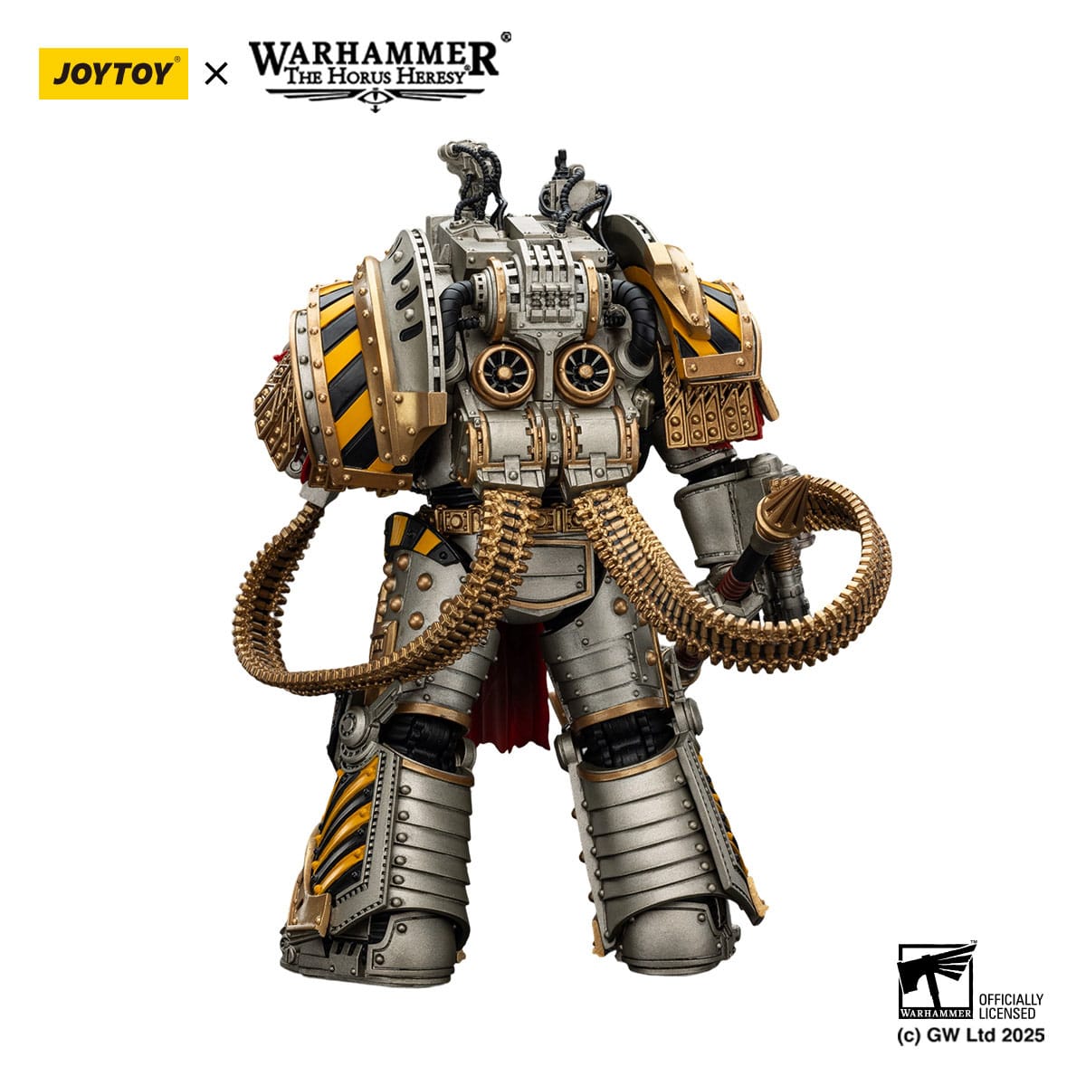 Warhammer: The Horus Heresy: Iron Warriors: Perturabo, Primarch of the IVth Legion - Joy Toy Action Figures