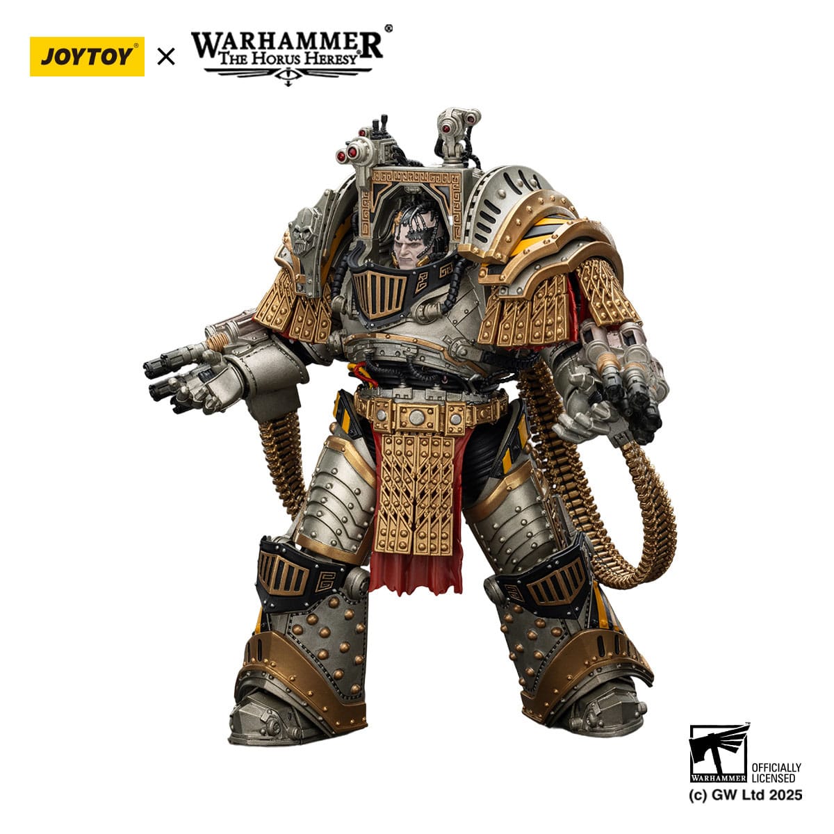 Warhammer: The Horus Heresy: Iron Warriors: Perturabo, Primarch of the IVth Legion - Joy Toy Action Figures