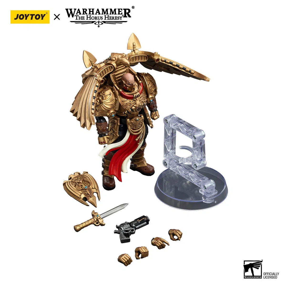 Warhammer: The Horus Heresy: Legio Custodes: Custodian Ventari Squad: Venatari With Kenetic Destroyer 2: Action Figure: Joy Toy Joy Toy