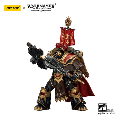 Warhammer: The Horus Heresy: Sons of Horus: Legion Cataphractii Praetorwith Combi-Melta and Power Maul: 1/18 Scale Action Figure - Joy Toy Action Figure