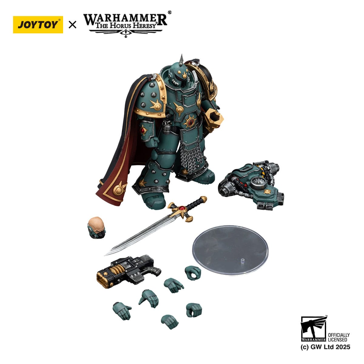 Warhammer: The Horus Heresy: Sons of Horus: Legion Champion: Action Figure - Joy Toy Action Figures