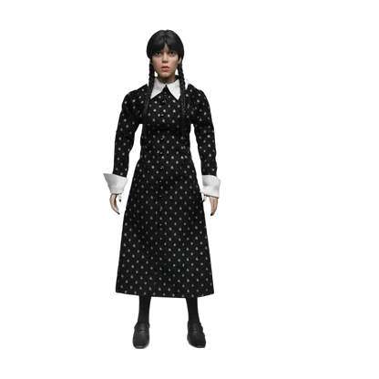 Wednesday: Wednesday Addams (Classic Dress): 8" Clothed Action Figure - Neca Action Figures