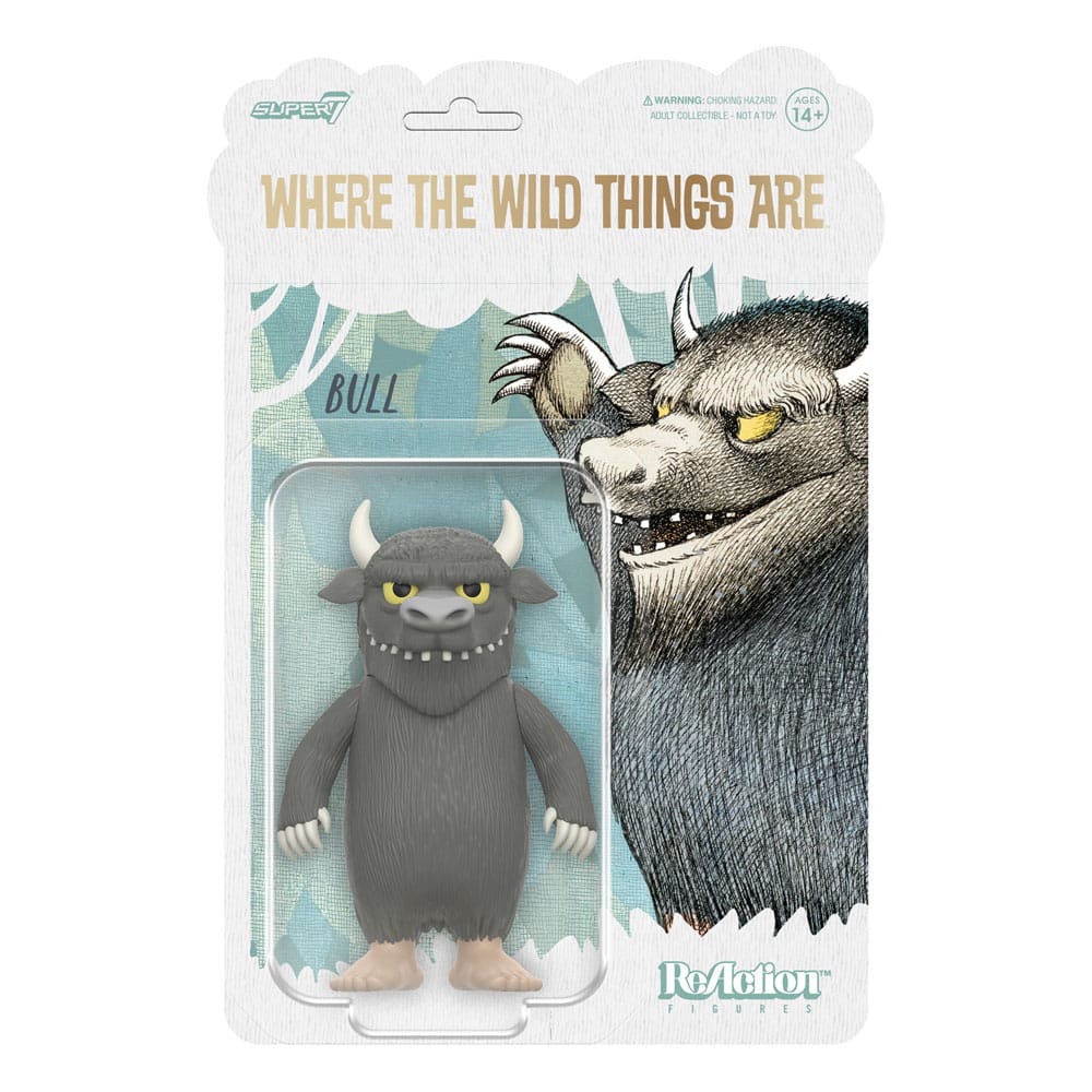 Where The Wild Things Are ReAction Action Figure Wave 01 Bull (Monster) - Super7 Action Figures