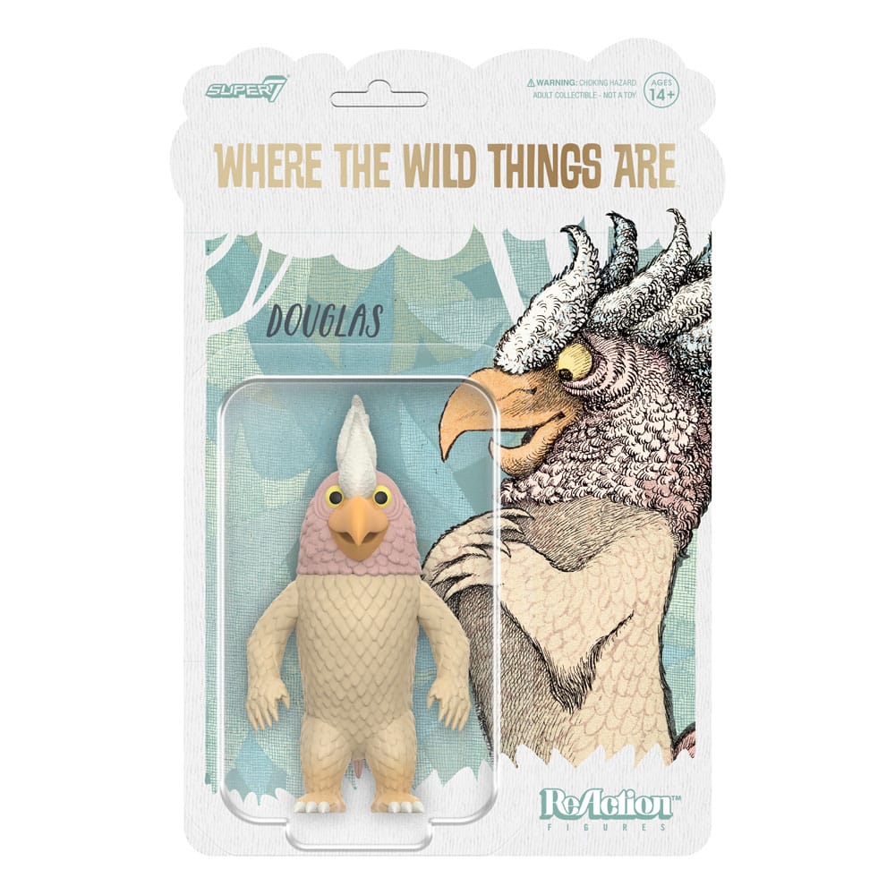 Where The Wild Things Are ReAction Action Figure Wave 01 Douglas (Monster) - Super7 Action Figures