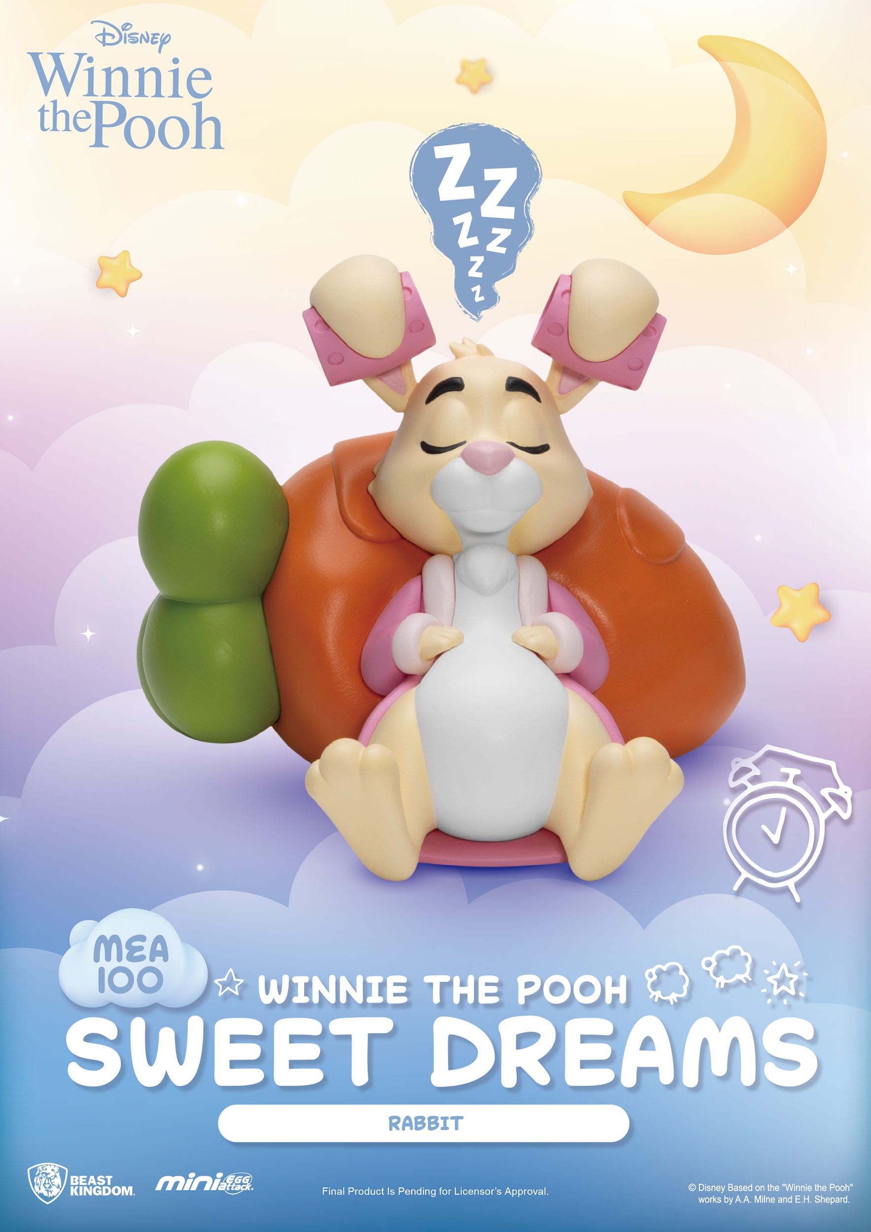Winnie the Pooh: Mini Egg Attack: Sweet Dreams: Box Of 6 - Beast Kingdom Toys Blind Boxes, Mini Figures & Capsule Toys