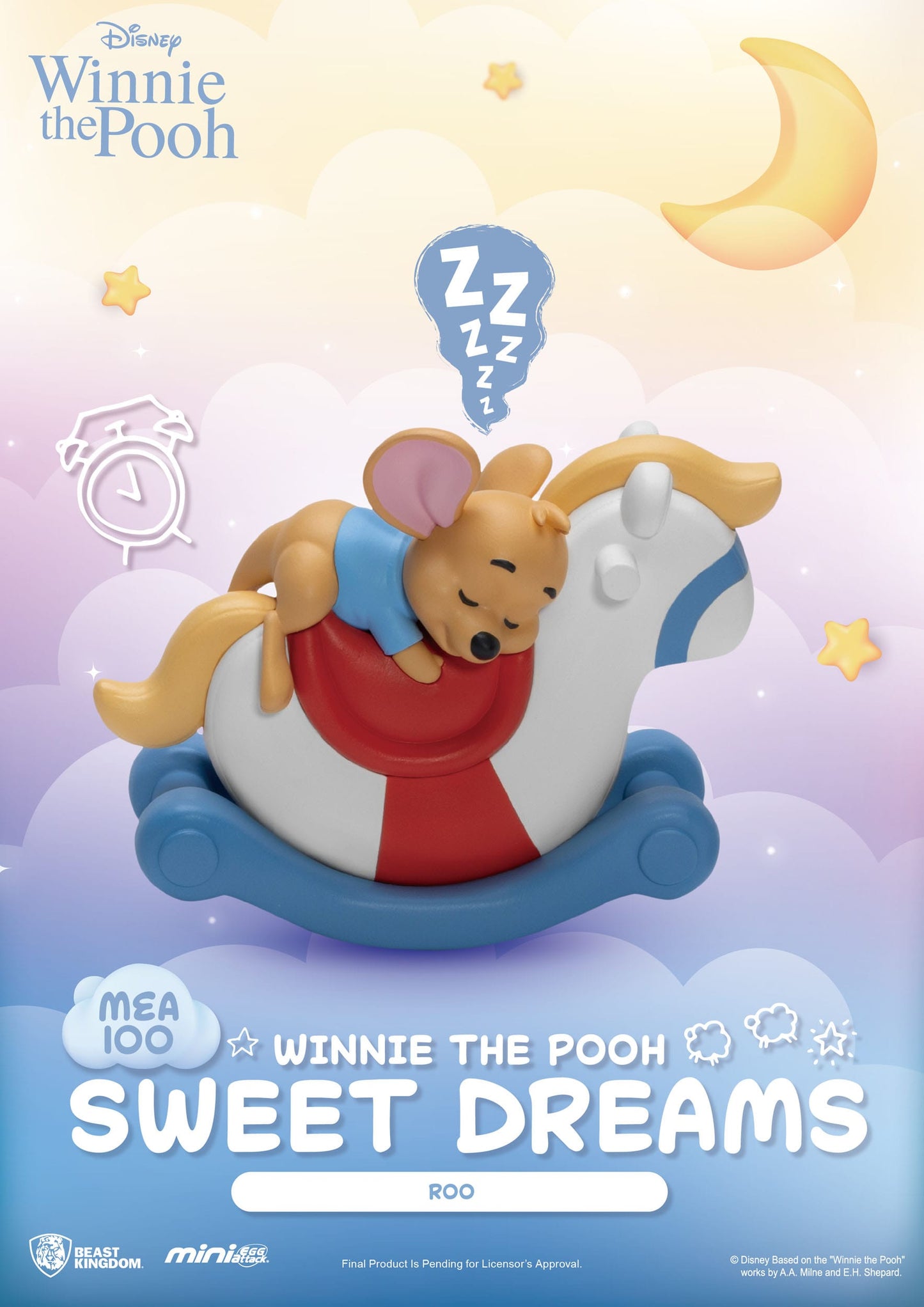 Winnie the Pooh: Mini Egg Attack: Sweet Dreams: Box Of 6 - Beast Kingdom Toys Blind Boxes, Mini Figures & Capsule Toys