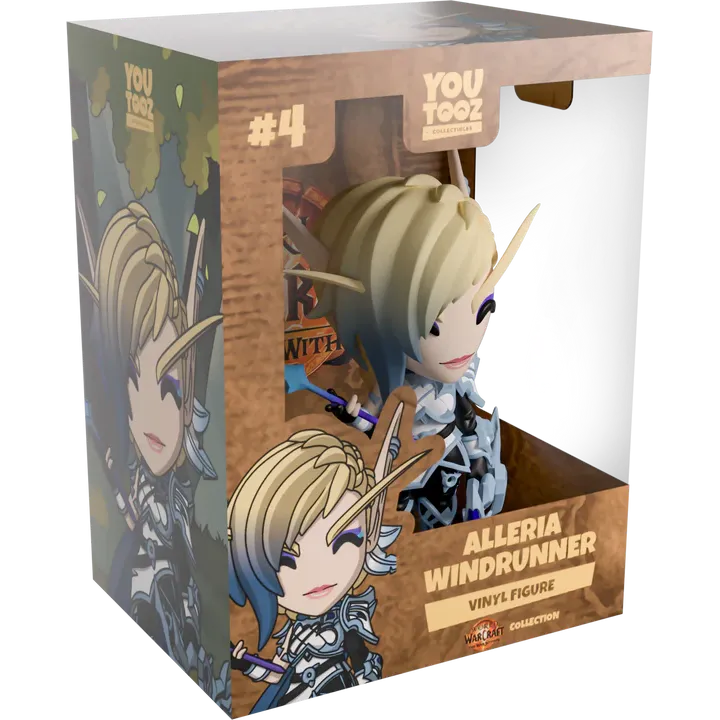 World of Warcraft: Alleria Windrunner: Vinyl Figure: YouTooz: #4 by YouTooz – Vinyl Figure, [scale], UK stockist Planet Action Figures