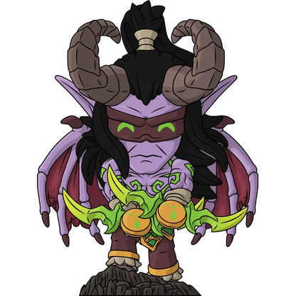 World of Warcraft: Illidan Stormrage: Vinyl Figure: #7 - YouTooz Vinyl Figure