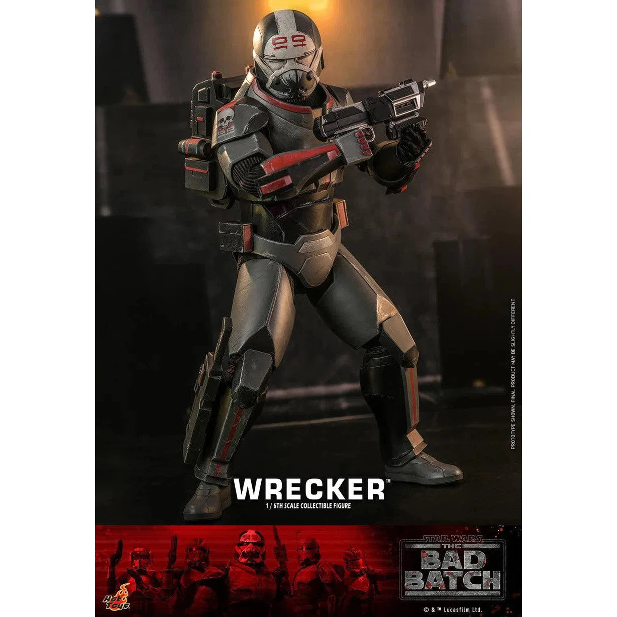 Wrecker: Star Wars: The Bad Batch Hot Toys