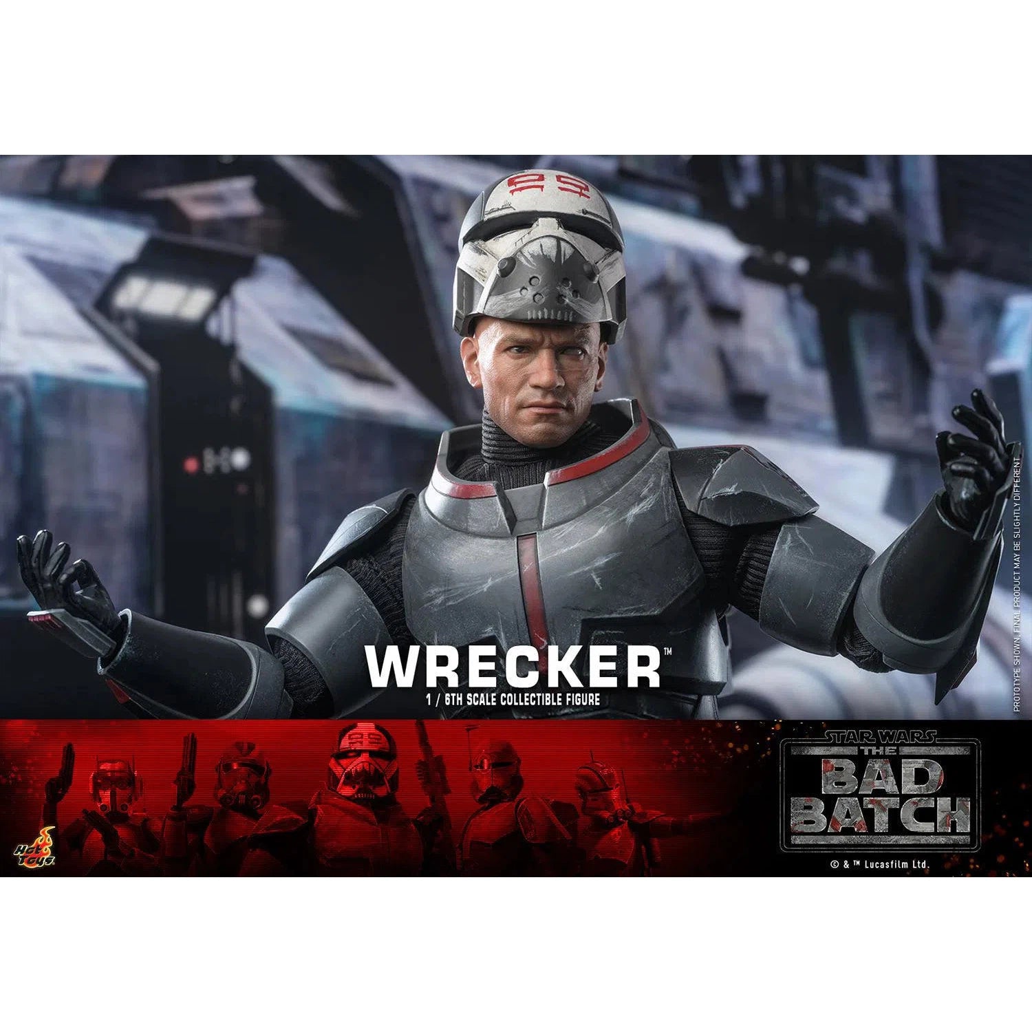 Wrecker: Star Wars: The Bad Batch Hot Toys
