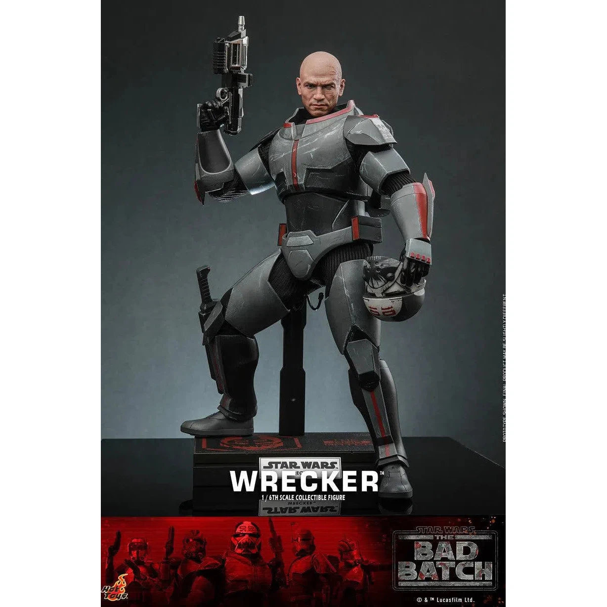 Wrecker: Star Wars: The Bad Batch Hot Toys