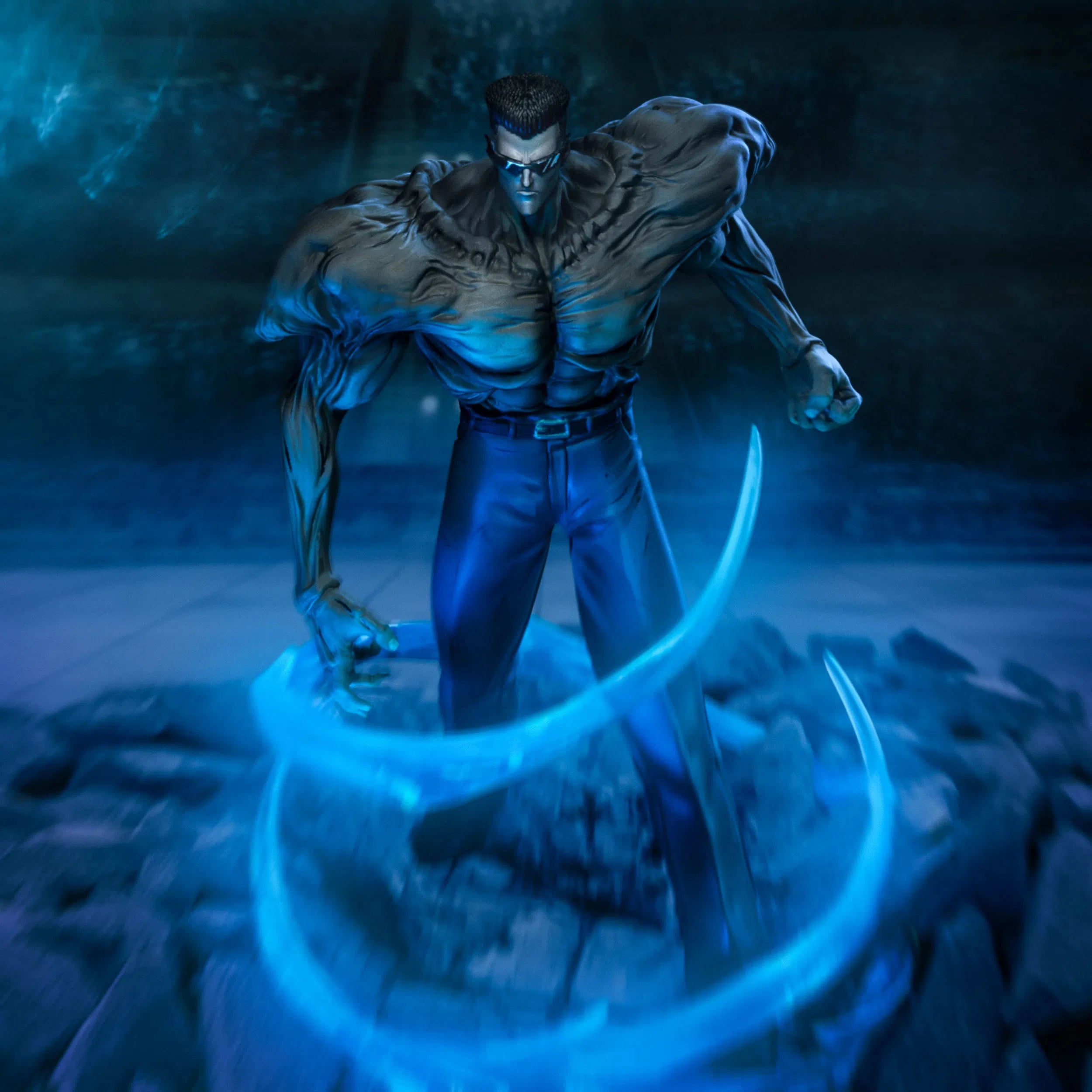 Yu Yu Hakusho: Younger Toguro: 1/10 Art Scale: Limited Edition Statue Iron Studios