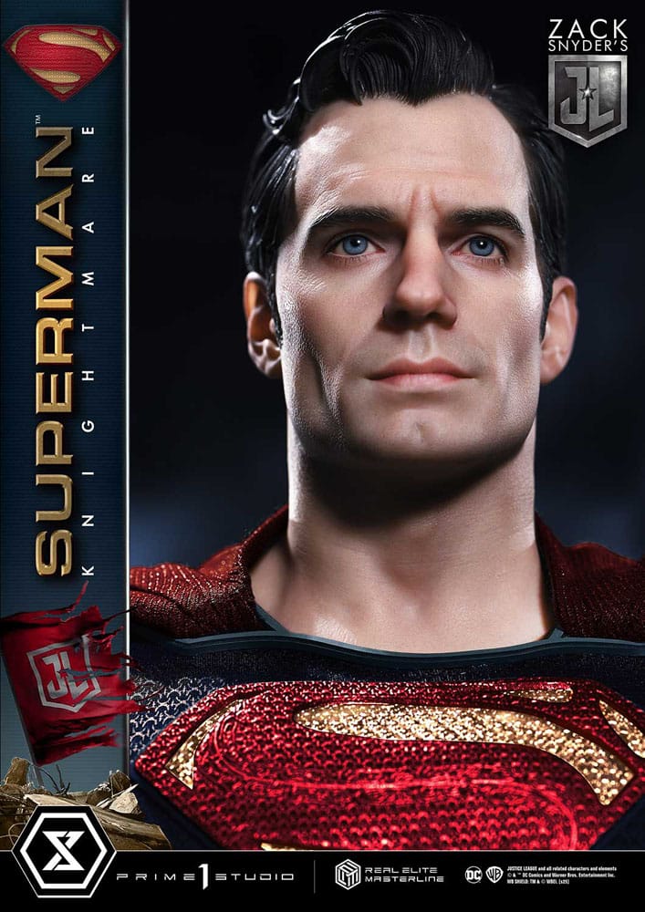 Zack Snyder's Justice League Real Elite Masterline Series Statue 1/3 Superman Knightmare Color Edition 95 cm - Prime 1 Studio Statues