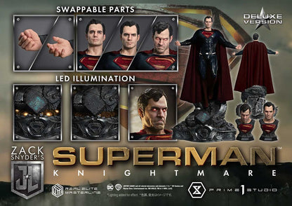 Zack Snyder's Justice League Real Elite Masterline Series Statue 1/3 Superman Knightmare Color Edition Deluxe Bonus Ver. 95 cm - Prime 1 Studio Statues