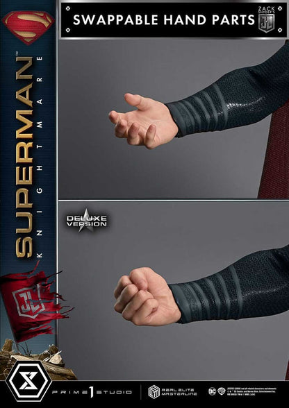 Zack Snyder's Justice League Real Elite Masterline Series Statue 1/3 Superman Knightmare Color Edition Deluxe Ver. 95 cm - Prime 1 Studio Statues