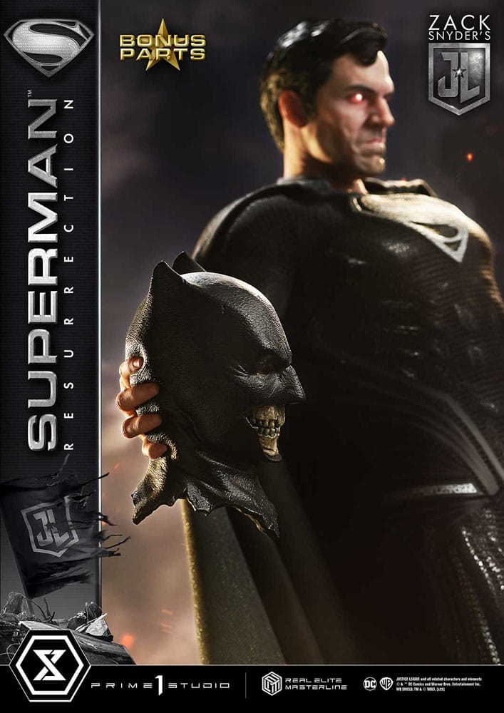 Zack Snyder's Justice League Real Elite Masterline Series Statue 1/3 Superman Resurrection Deluxe Bonus Ver. 95 cm - Prime 1 Studio Statues