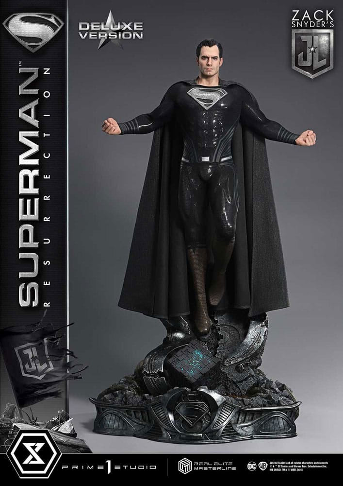 Zack Snyder's Justice League Real Elite Masterline Series Statue 1/3 Superman Resurrection Deluxe Ver. 95 cm - Prime 1 Studio Statues