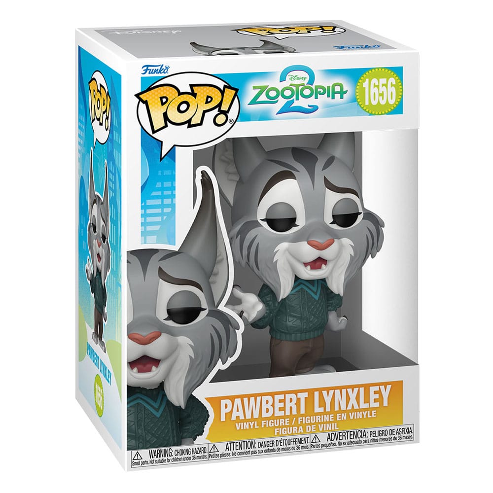 Zootopia 2 POP! Movies Vinyl Figure Pawbert Lynxley - Funko POP! Figures