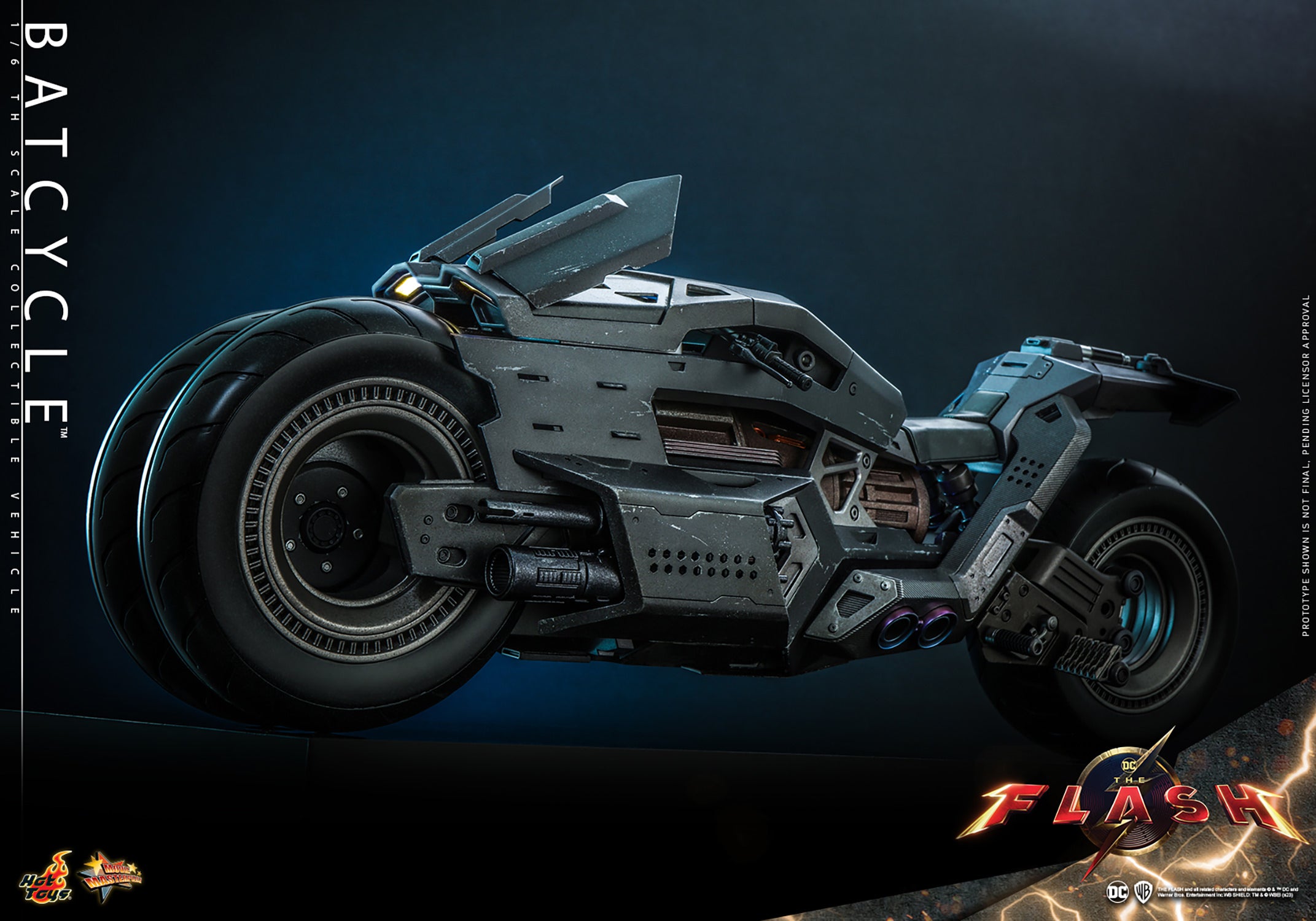 Batcycle: The Flash: Dc Comics: Hot Toys