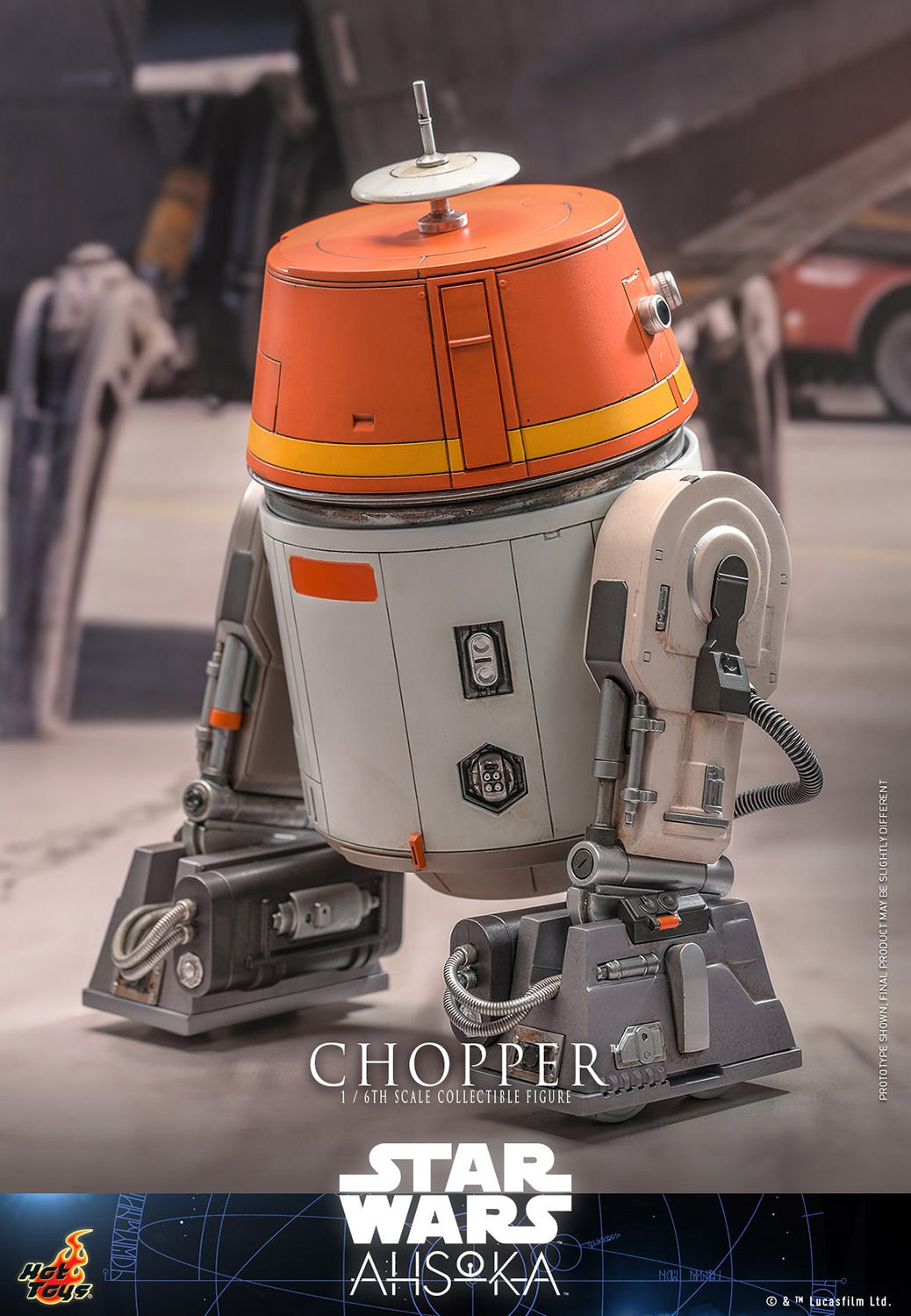 C1-10P: Chopper: Star Wars: Ahsoka: Hot Toys: Hot Toys