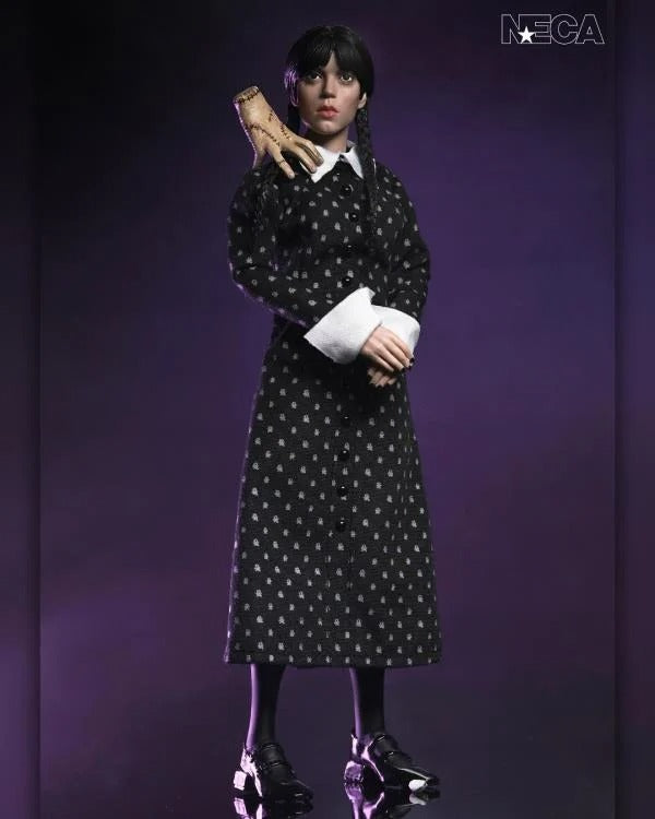 Wednesday: Wednesday Addams (Classic Dress): 8" Clothed Action Figure