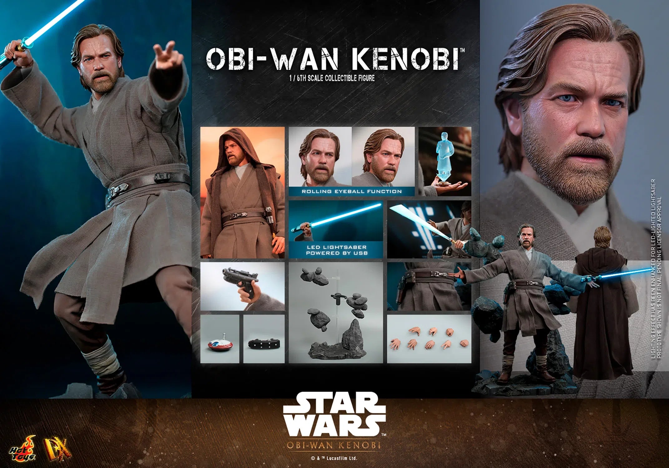 Obi-Wan Kenobi: Star Wars: Obi-Wan Kenobi: DX26: Hot Toys