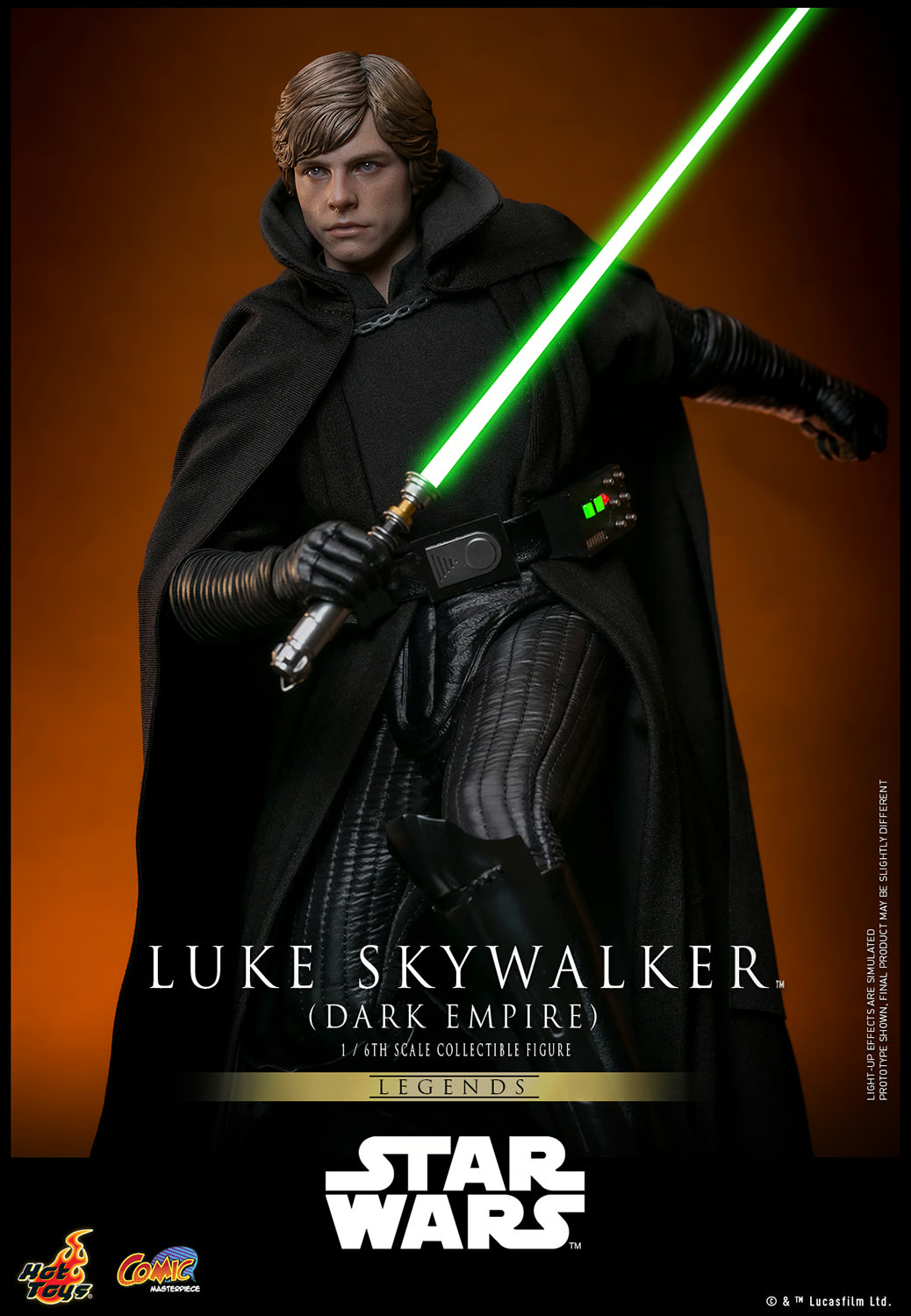 Star Wars: Legends: Luke Skywalker: Dark Empire: Sixth Scale Figure: Hot Toys