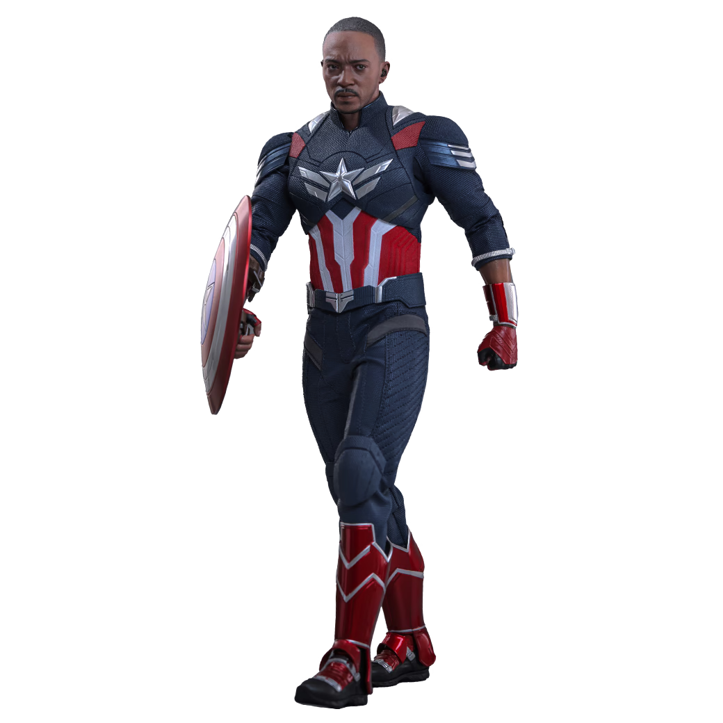 Captain America: Brave New World: Captain America: MMS779: 1/6th Scale Action Figure: Hot Toys