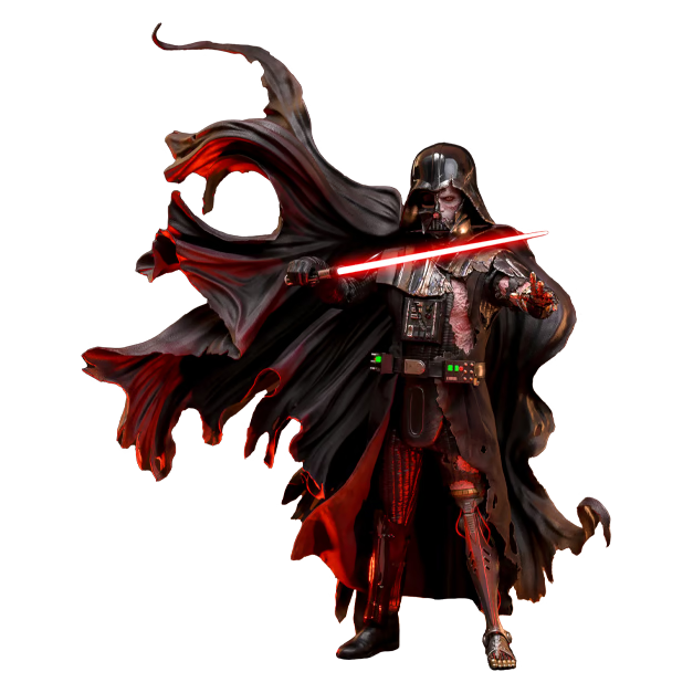 Star Wars: Darth Vader: Battle Damaged: Deluxe: DX45B: Hot Toys