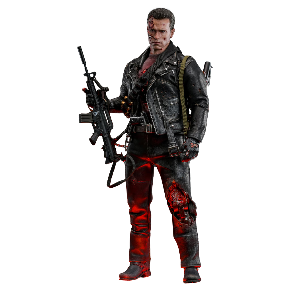 Terminator 2: T-800: Battle Damaged: Version 2.0: DX46: Hot Toys