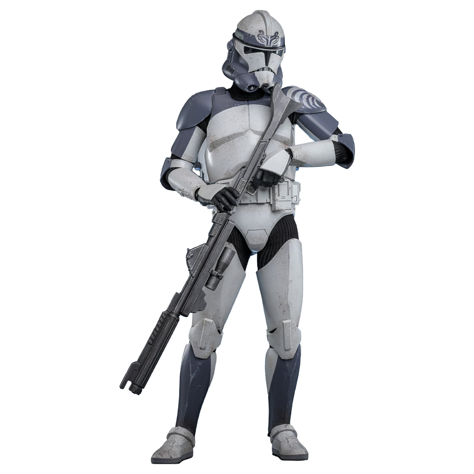 Star Wars: The Clone Wars: Battalion Wolfpack Clone Trooper: 1/6th Scale Action Figure: Hot Toys