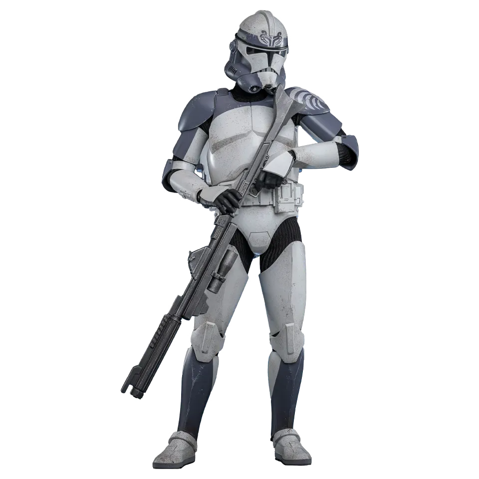 Star Wars: The Clone Wars: Battalion Wolfpack Clone Trooper: 1/6th Scale Action Figure: Hot Toys Hot Toys
