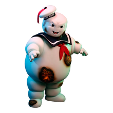 Ghostbusters: Stay Puft Marshmallow Man: Burning Deluxe Edition: Vinyl Figure