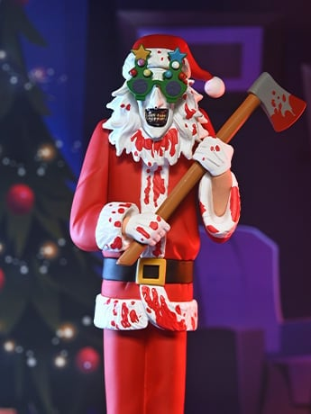 Terrifier 3 Toony Terrors Art the Clown (Bloody Santa Suit) Figure