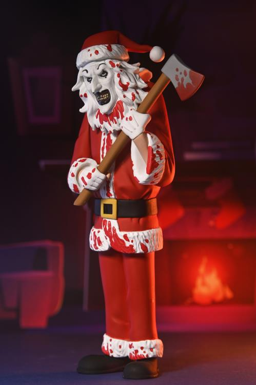 Terrifier 3 Toony Terrors Art the Clown (Bloody Santa Suit) Figure