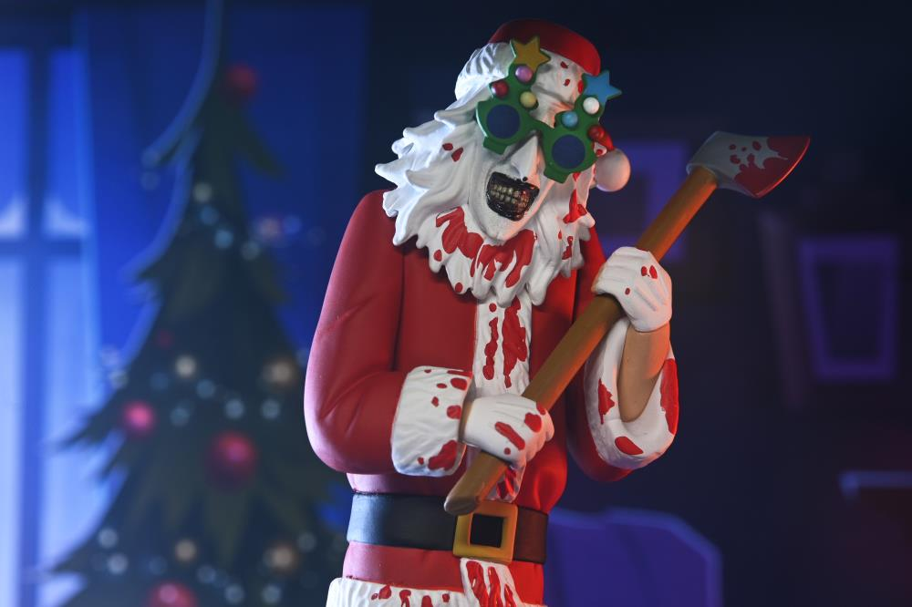 Terrifier 3 Toony Terrors Art the Clown (Bloody Santa Suit) Figure