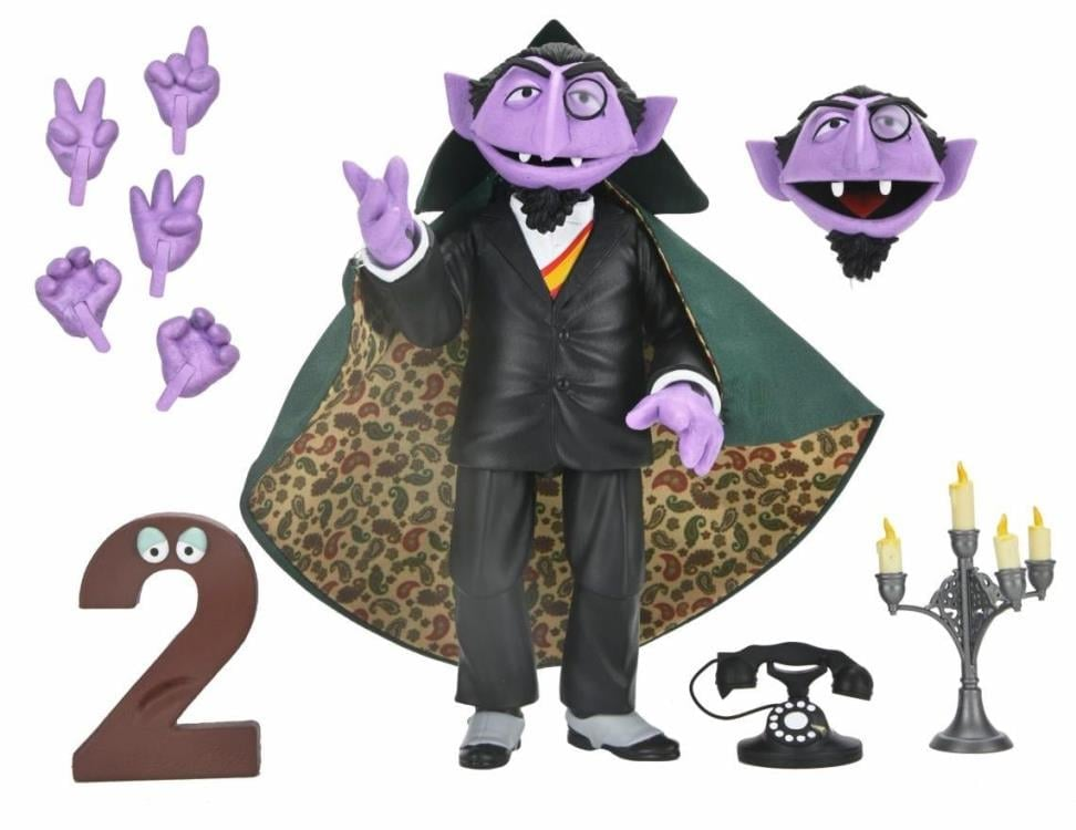 Sesame Street: Count von Count: Ultimate 7" Action Figure