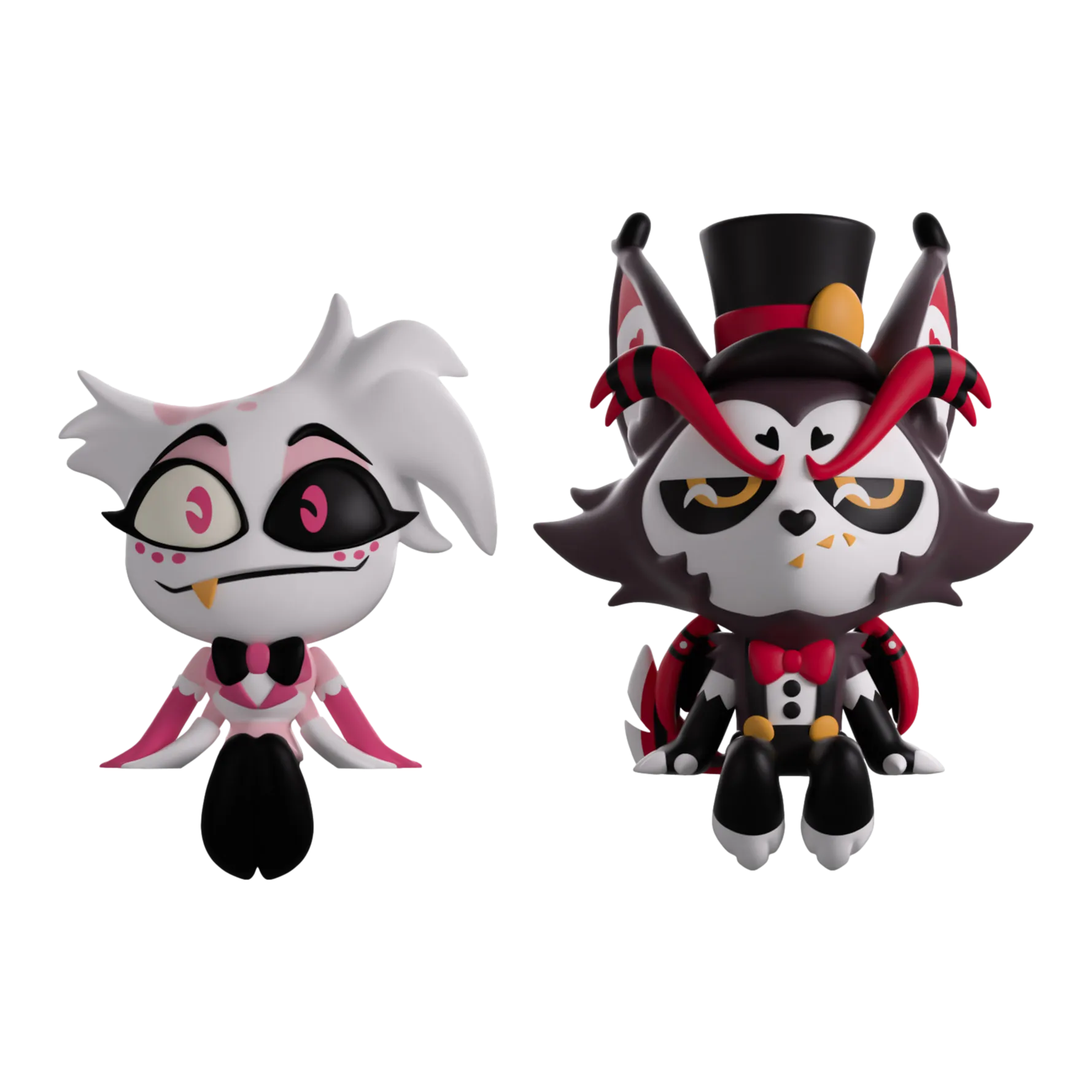 Hazbin Hotel: Angel Dust and Husk Monitor Buddiez: Vinyl Figure: YouTooz YouTooz