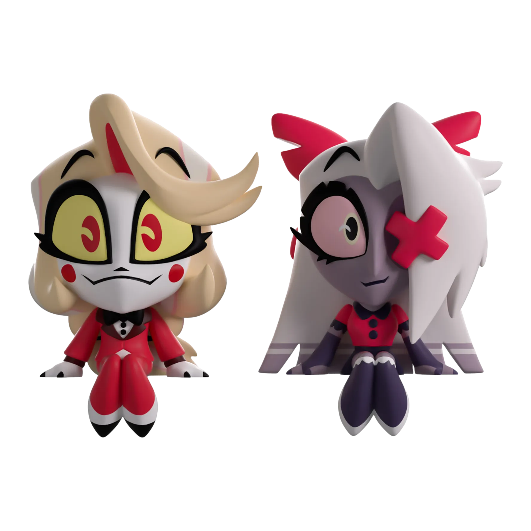 Hazbin Hotel: Charlie and Vaggie Monitor Buddiez: Vinyl Figure: YouTooz YouTooz