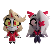 Hazbin Hotel: Charlie and Vaggie Monitor Buddiez: Vinyl Figure: YouTooz YouTooz