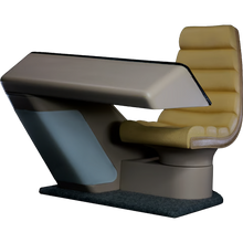 Star Trek: The Next Generation Enterprise-D Bridge Navigation Console 1/6 Scale Replica - EXO-6 Action figures: accessories