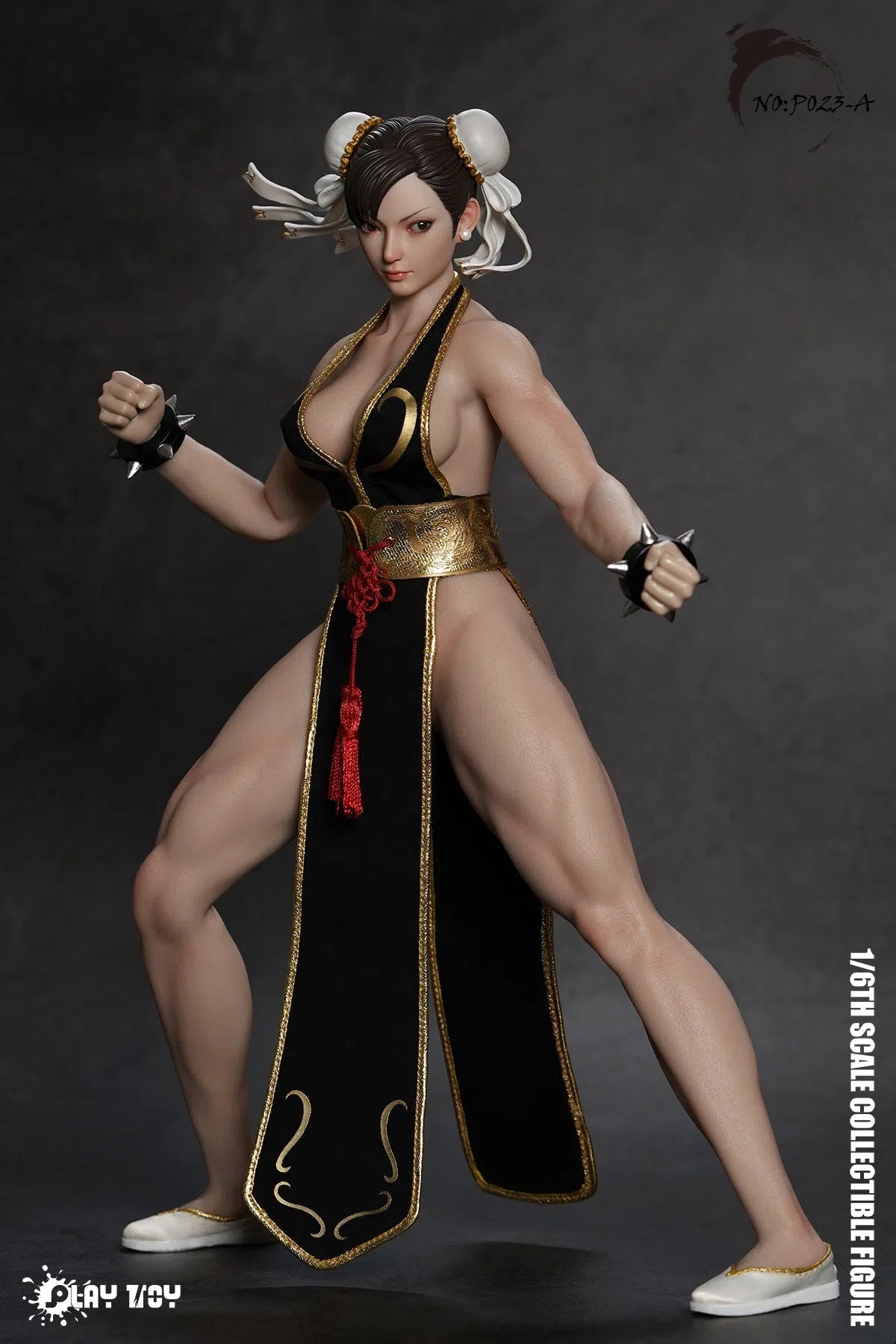 Play Toys Fighting Goddess 2.0 P023A Black Version 1/6 Scale Figure - Play Toys product photo 5 of 7
