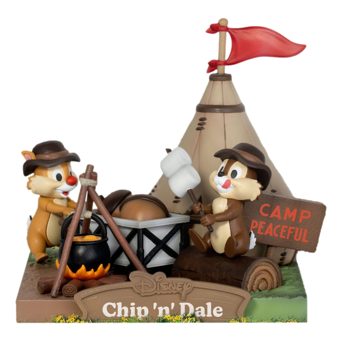 Disney: Chip & Dale Campsite: D-Stage Diorama