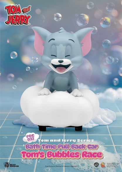 Tom and Jerry: Bath Time: Box of 6 Pull Back Cars